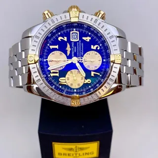 Breitling Chronomat B13356 44mm Gold/Steel Blue