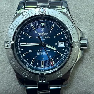 Breitling Colt A17380 41mm Steel Blue