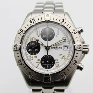 Breitling Colt Chronograph A13035.1 42mm Steel White