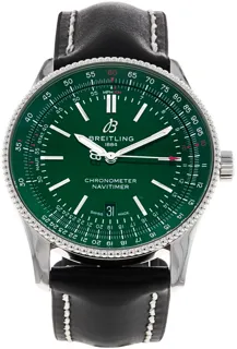 Breitling Navitimer A17326 Stainless steel Green