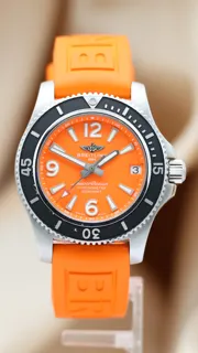 Breitling Superocean A17316 36mm Orange