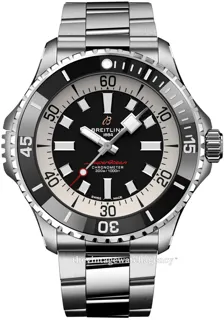 Breitling Superocean A17378211B1A1 46mm Stainless steel Black