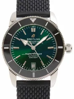 Breitling Superocean Heritage AB2010121L1S1 42mm Stainless steel Green