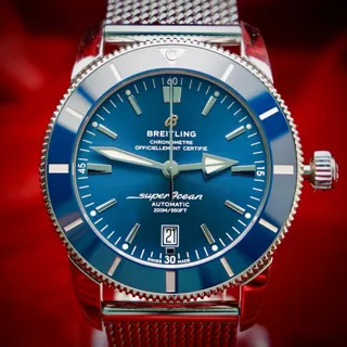 Breitling Superocean Heritage AB2020 46mm Steel Blue