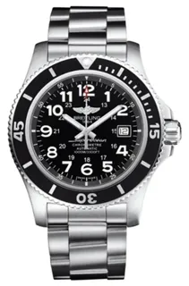 Breitling Superocean II A17392D7/BD68/162A 44mm Stainless steel Black