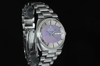 Bulova Accutron 36mm steel Blue