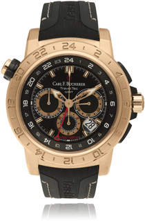 Carl F. Bucherer Patravi 00.10633.03.33.02 Rose gold Black