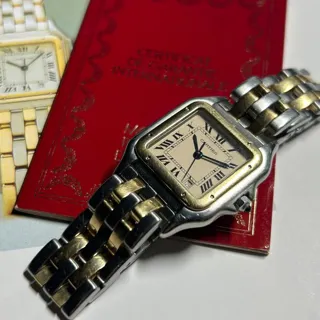 Cartier Panthère 183949 27mm Gold/Steel Champagne