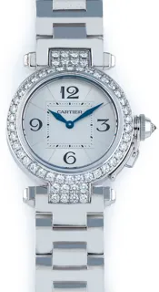 Cartier Pasha de Cartier WJ11924G 32mm Rhodiumized White Gold