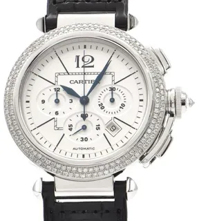 Cartier Pasha W3108555 42mm Steel Silver