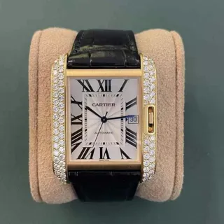 Cartier Tank Anglaise WT100021 47mm Rose gold