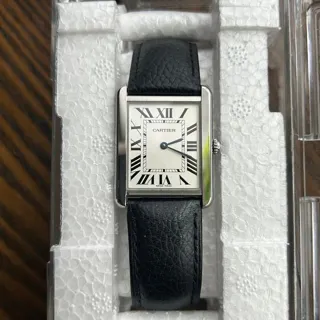 Cartier Tank WSTA0028 35mm Steel Silver