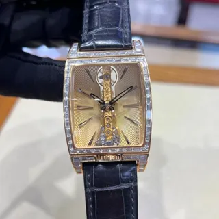 Corum Golden Bridge 113.770.56/0001 34mm Yellow gold Golden