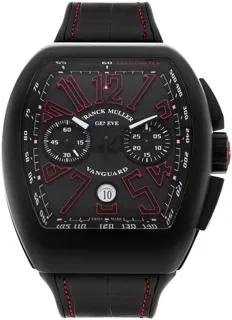 Franck Muller Vanguard V 45 CC DT TT NR BR (ER) Titanium Black