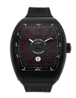 Franck Muller Vanguard V45 SC DT TT NR BR.ER 44mm Titanium Black