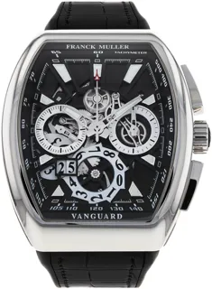 Franck Muller Vanguard V 45 CC GD SQT TT BR NR 44mm Steel