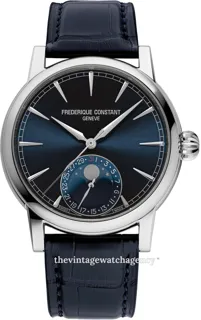 Frédérique Constant Manufacture FC-716N3H6 40mm Stainless steel Blue