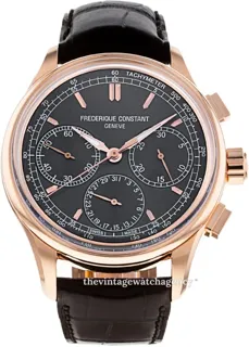 Frédérique Constant Manufacture FC-760DG4H4 42mm rose gold colored steel grey