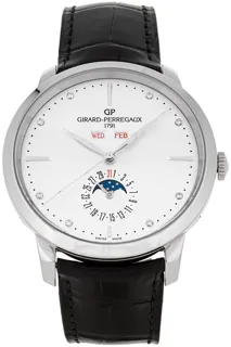 Girard-Perregaux 1966 49535-11-1A2-BB60 Stainless steel White