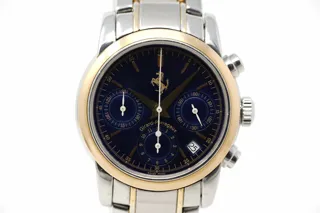 Girard-Perregaux Ferrari Chronograph BP 8020 Stainless steel and 18k rose gold Blue