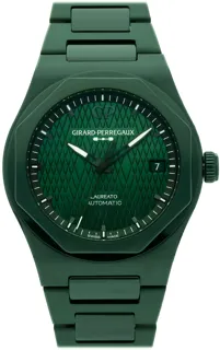 Girard-Perregaux Laureato 81005-32-3080-1CX 38mm Ceramic Green