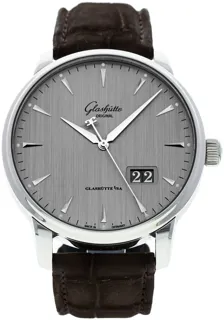 Glashütte Senator Excellence Panorama Date 1-36-03-03-02-31 42mm Stainless steel Gray