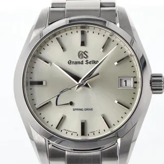 Grand Seiko SBGA283 39mm Steel Champagne