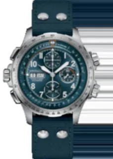 Hamilton Khaki Aviation H77906940 Stainless steel Blue