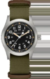 Hamilton Khaki Field H69529933 Stainless steel Black