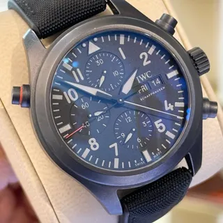 IWC Pilot IW371815 44mm Ceratanium Black