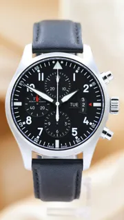 IWC Pilot IW377701 43mm Stainless steel Black