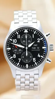 IWC Pilot IW377710 43mm Stainless steel Black