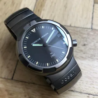 IWC Porsche Design IW3503 34mm Titanium Black