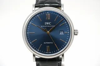 IWC Portofino IW356523 40mm Stainless steel Blue