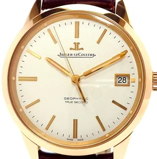 Jaeger-LeCoultre Geophysic Q8012520 39.5mm Rose gold silver