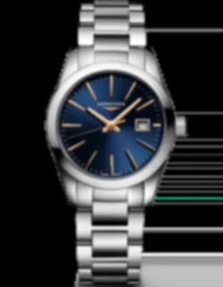 Longines Conquest Classic L2.286.4.92.6 Stainless steel Blue