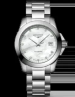 Longines Conquest L3.377.4.87.6 Stainless steel White