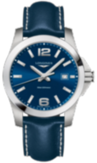 Longines Conquest L3.759.4.96.0 Stainless steel Blue