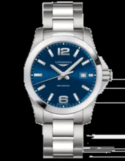 Longines Conquest L3.759.4.96.6 Stainless steel Blue