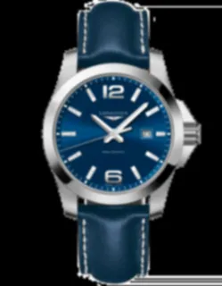 Longines Conquest L3.760.4.96.0 Stainless steel Blue