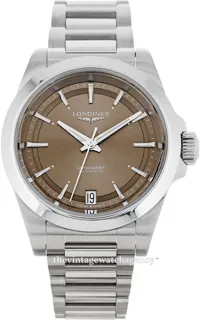 Longines Conquest L34304626 Brushed/polished steel Bronze