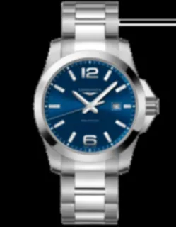 Longines Conquest L37604966 Stainless steel Blue