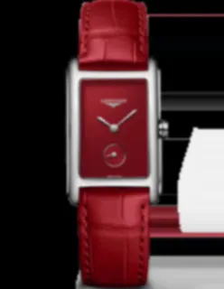 Longines DolceVita L5.512.4.91.2 Stainless steel Red