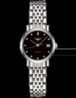 Longines Elegant L4.309.4.57.6 Stainless steel Black