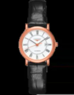 Longines Elegant L4.378.8.11.4 18kt rose gold White