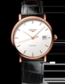 Longines Elegant L4.787.8.12.4 Rose gold White