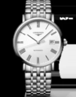 Longines Elegant L4.810.4.11.6 Stainless steel White