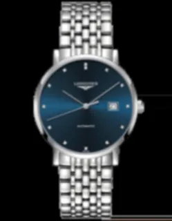 Longines Elegant L4.910.4.97.6 Stainless steel Blue