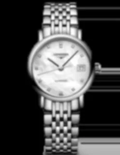 Longines Elegant L43094876 Stainless steel White