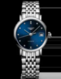 Longines Elegant L43094976 Stainless steel Blue